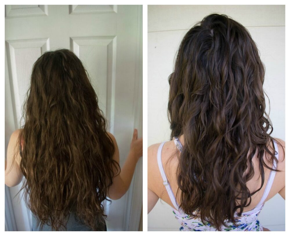 wavy-hair-before-and-after-curly-girl-method