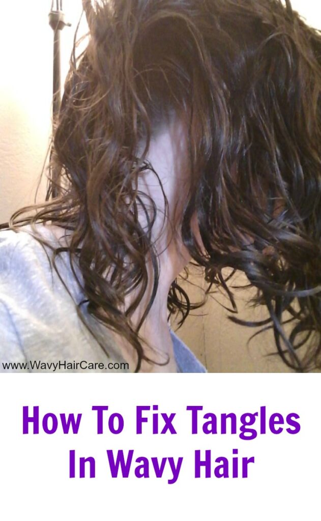 How To Fix Tangled Wavy Hair & How To Prevent Knots Wavy Hair Care