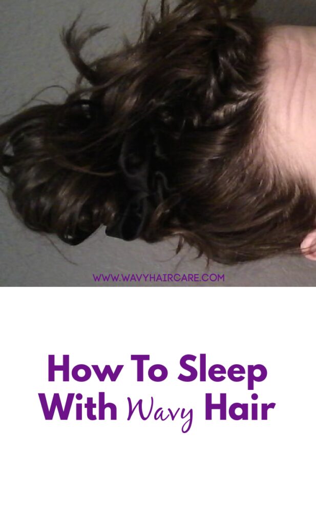 How to Style Wavy-Curly Hair At Night (When It's Wet)