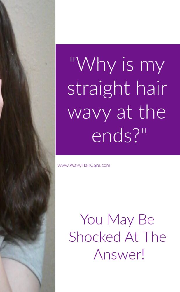Why Your Hair Is Only Wavy At The Ends - Wavy Hair Care