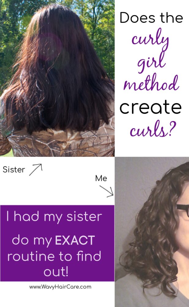 Does The Curly Girl Method Turn Straight Hair Curly? - Wavy Hair Care