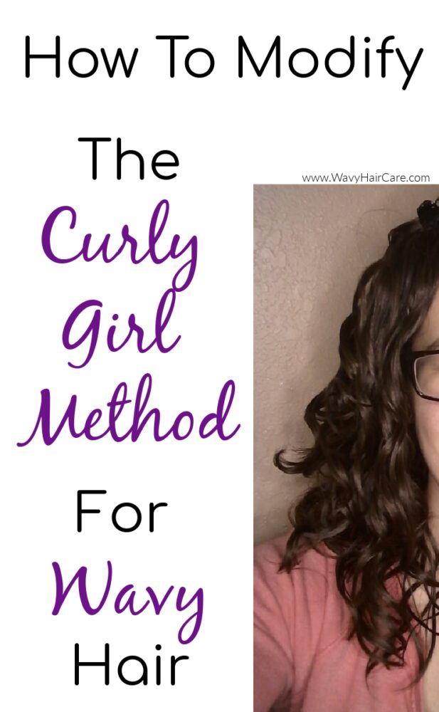 how to modify the curly girl method for wavy hair