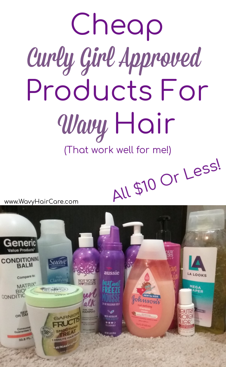 Cheap Wavy Hair Products That Have Worked Well For Me - Wavy Hair Care