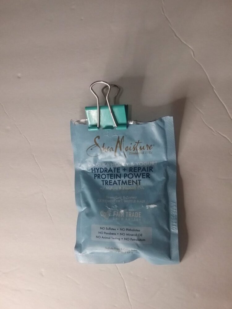 Sheamoisture manuka honey yogurt protein treatment wavy hair