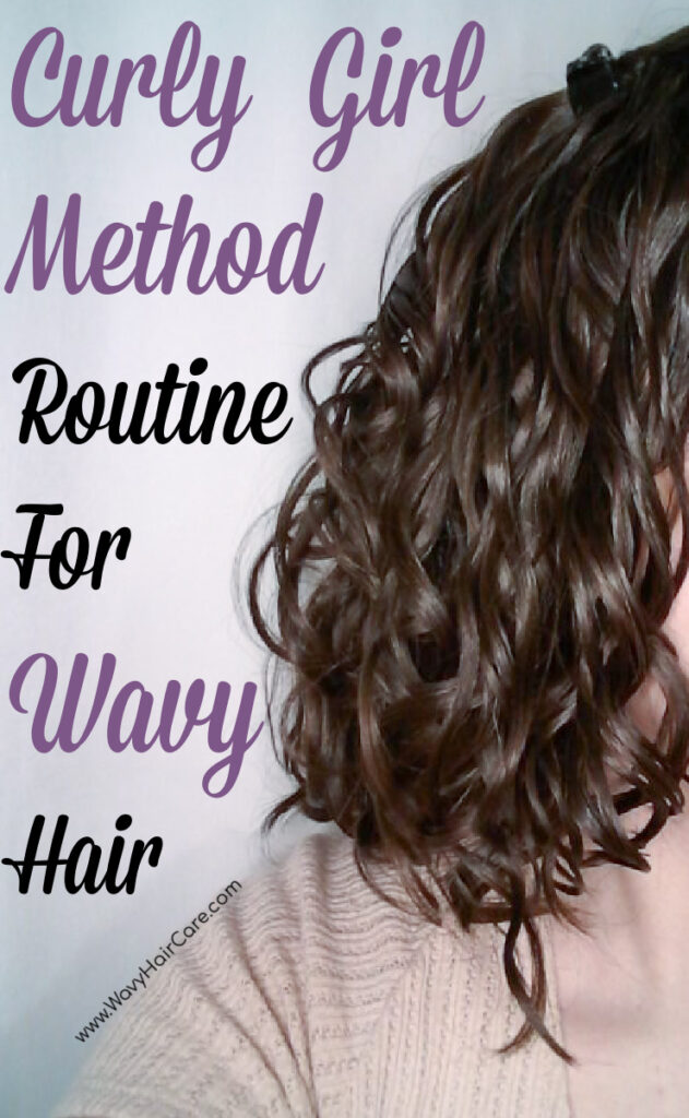 My curly girl method wavy hair routine Spring 2021 Wavy Hair Care