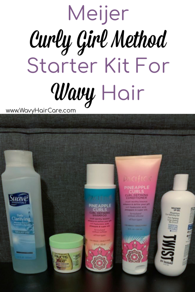 Meijer curly girl method starter kit 