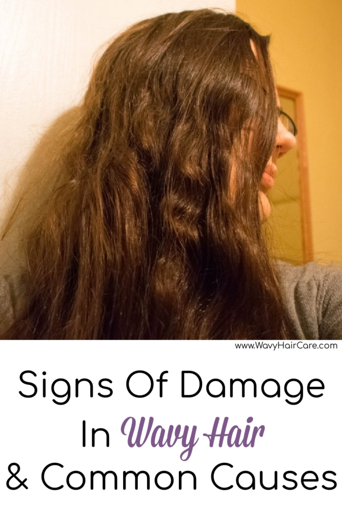 Signs & Causes Of Damaged Wavy Hair - Wavy Hair Care